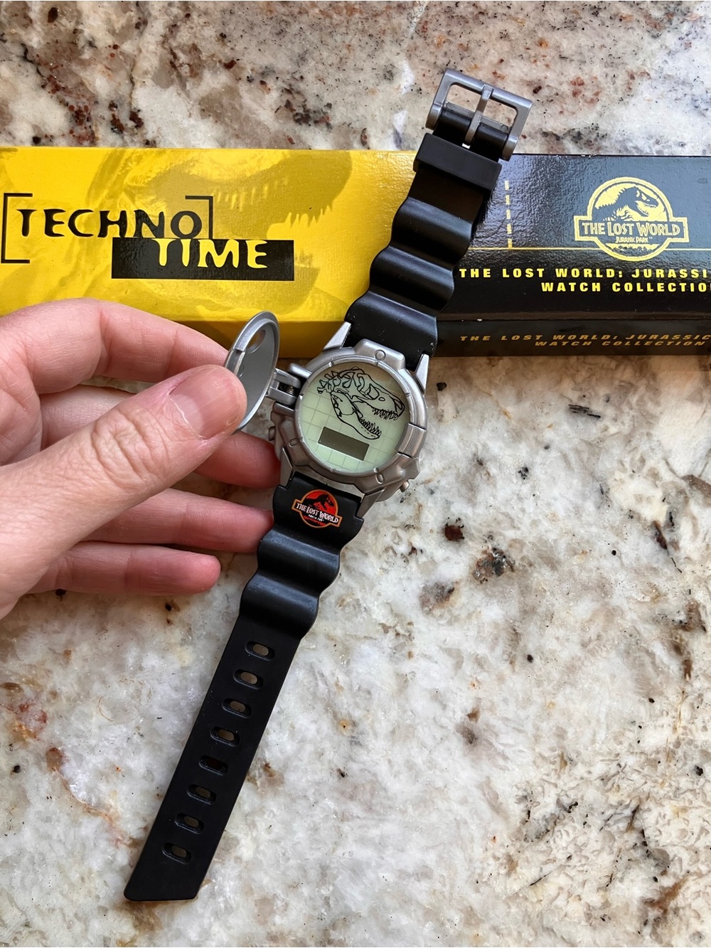 Vintage Jurassic Park watch 1997